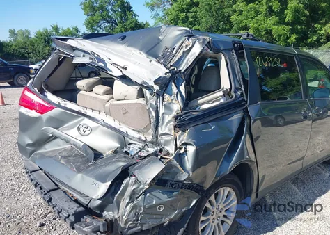 2011 Toyota Sienna Xle V6 from USA, damaged, VIN 5TDYK3DC4BS136568